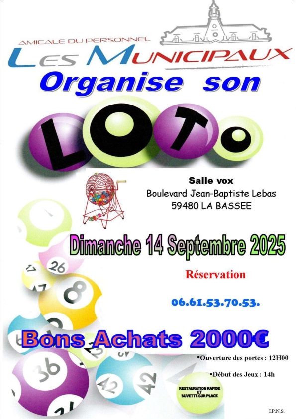 LOTO des Municipaux